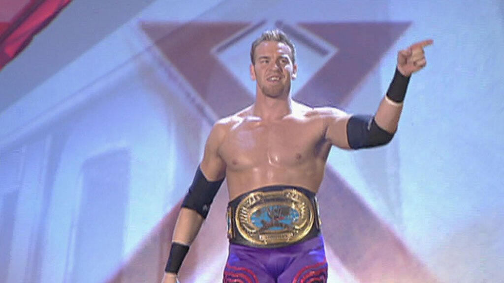 Image result for WWE Bad Blood 2003 Christian vs Booker T