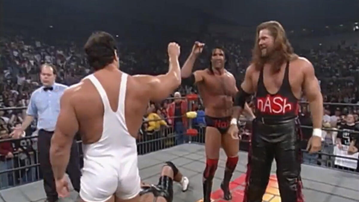 Scott Steiner Turns On His Tag Team Partner And Brother Rick Joining 