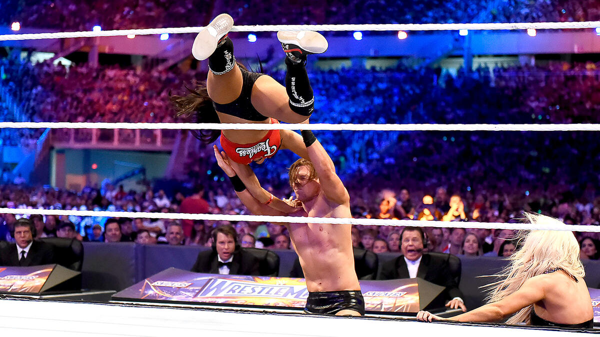 John Cena Nikki Bella Xxx - John Cena & Nikki Bella vs. The Miz & Maryse: WrestleMania 33 (WWE Network  Exclusive) | WWE