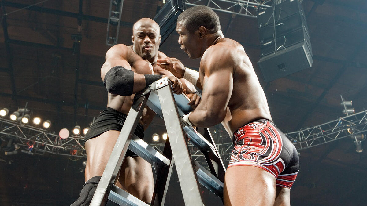 Money in the Bank Ladder Match: WrestleMania 22 (Full Match) | WWE
