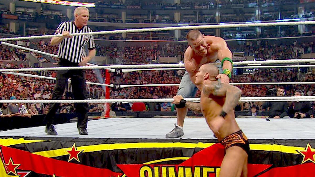 Double Rko John Cena suffers a double RKO: SummerSlam 2009 | WWE