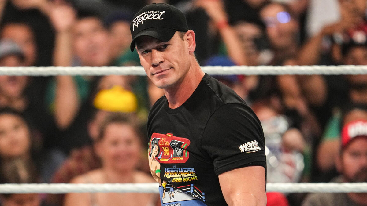 John Cena gives an emotional thank you to the WWE Universe Raw, June