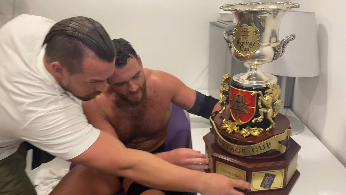 Mark Coffey celebrates victory with his brother Joe: WWE Digital Exclusive, July 14, 2022 | WWE