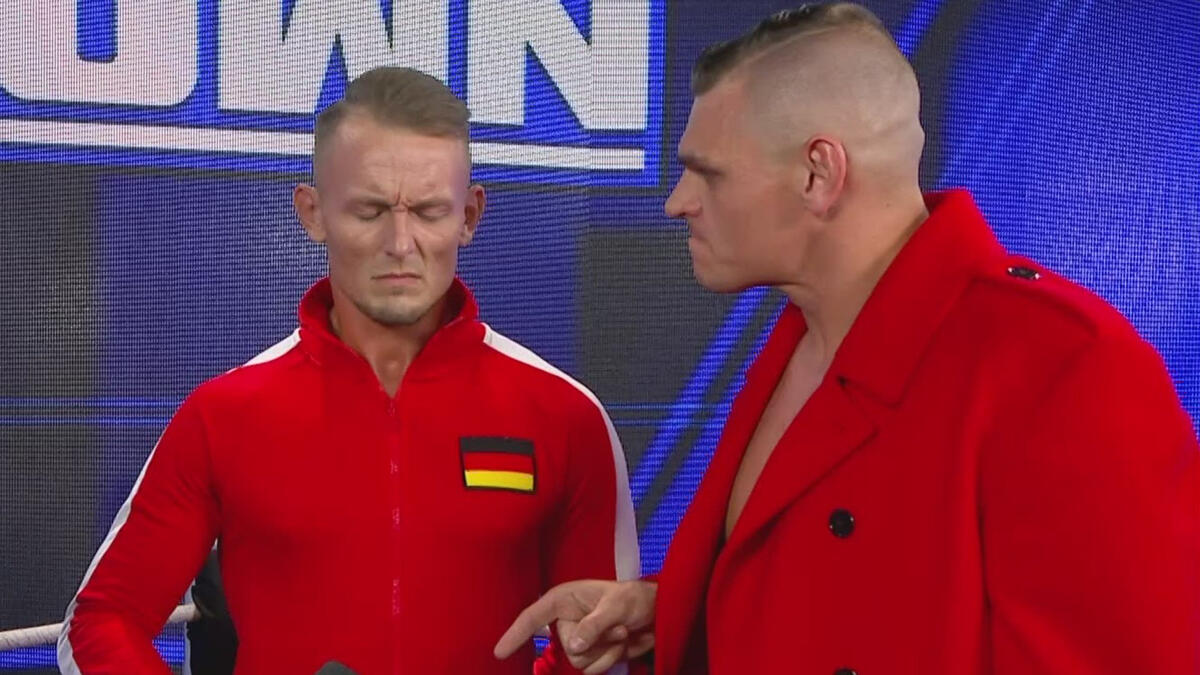 Gunther uses a painful chop to motivate Ludwig Kaiser: SmackDown, July 15, 2022 | WWE
