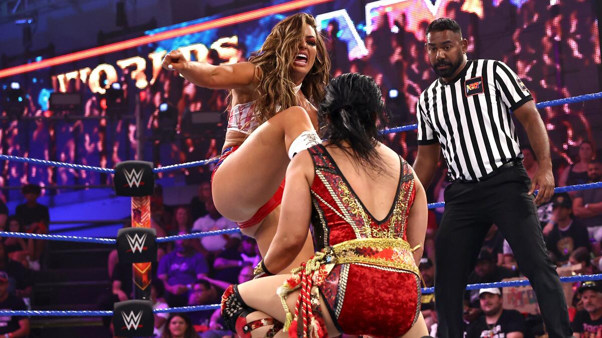 Many Rouse Mandy Rose looks to beat respect into Meiko Satomura: NXT Worlds ...