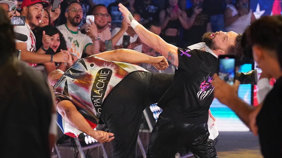 The LWO fight off The Judgment Day with Savio Vega's help: WWE Backlash 2023 highlights | WWE