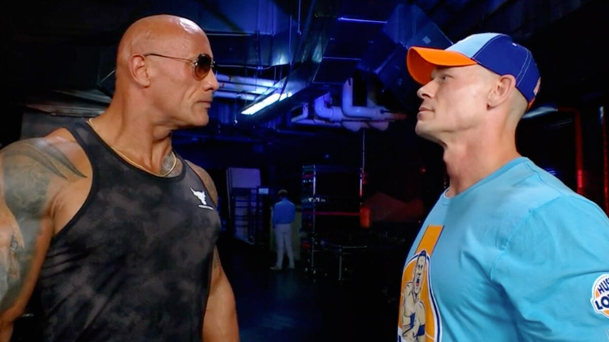 The Rock comes facetoface with John Cena SmackDown highlights, Sept