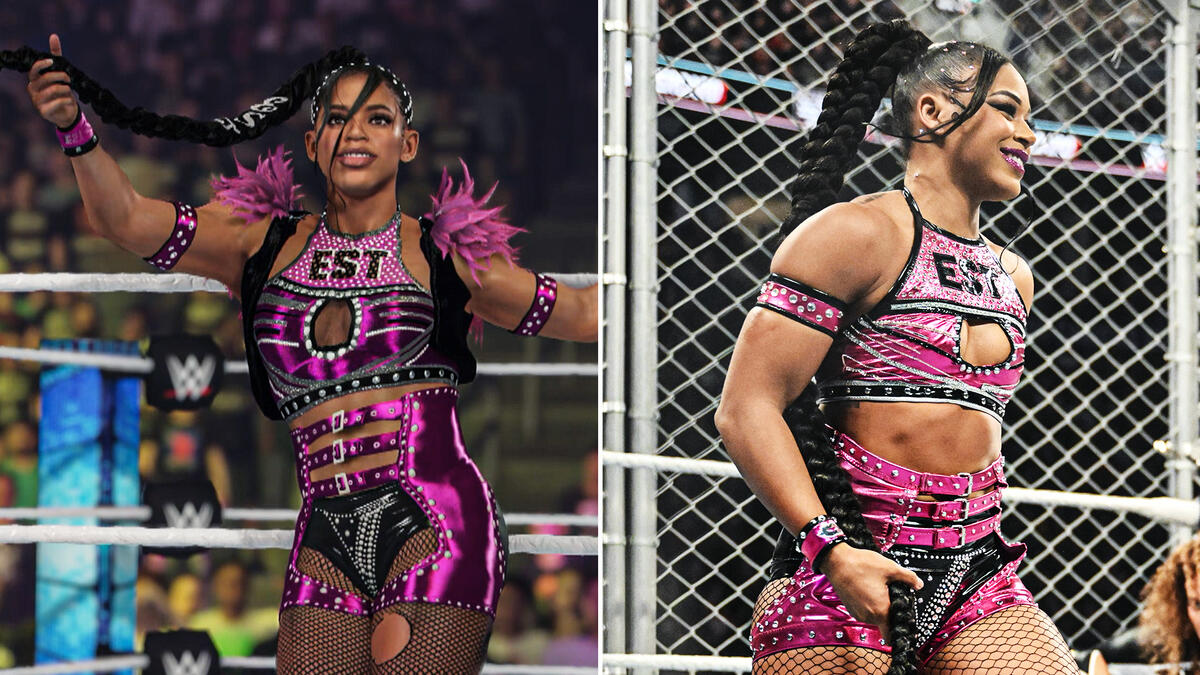 Bianca Belair creates fan's WWE 2K24 SummerGlam-winning gear design for  Survivor Series: WarGames | WWE
