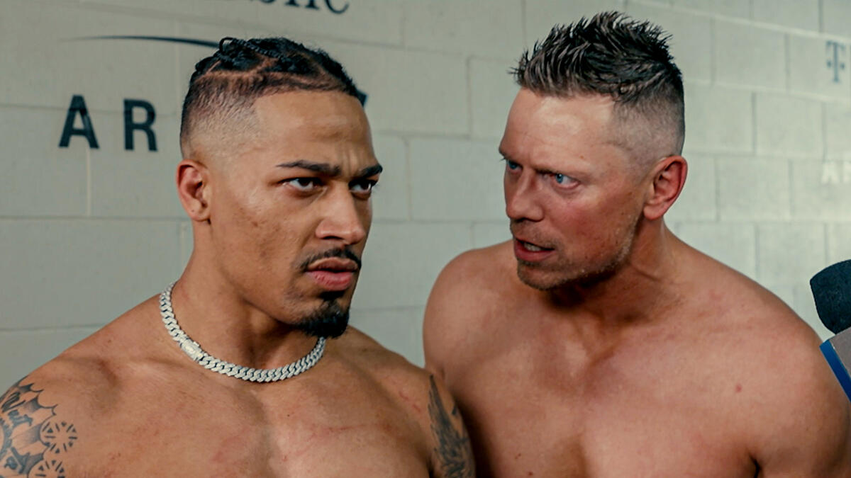The Miz revels in Carmelo Hayes' Andre Battle Royal victory: SmackDown exclusive, April 18, 2025 | WWE