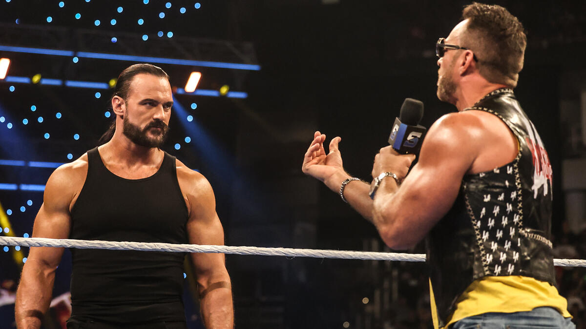 Jacob Rutter Drew LA Knight and Drew McIntyre interrupt Jacob Fatu: SmackDown highlights ...