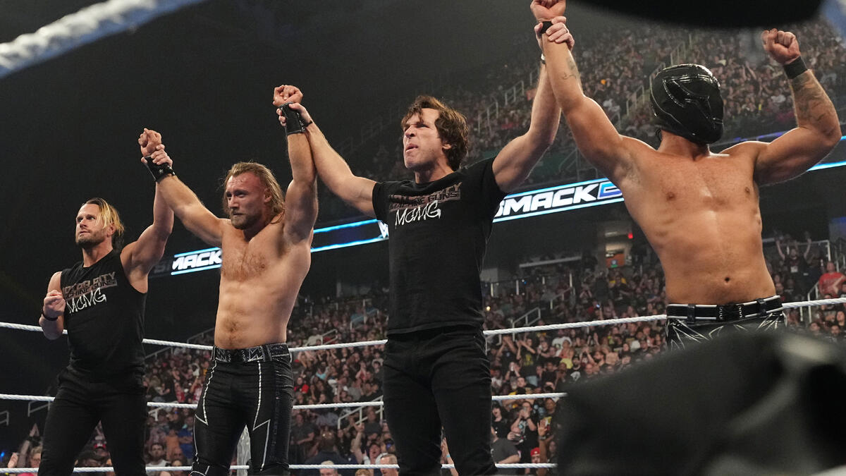 Machine Gun Smack Motor City Machine Guns stop #DIY’s post-match assault on Fraxiom ...
