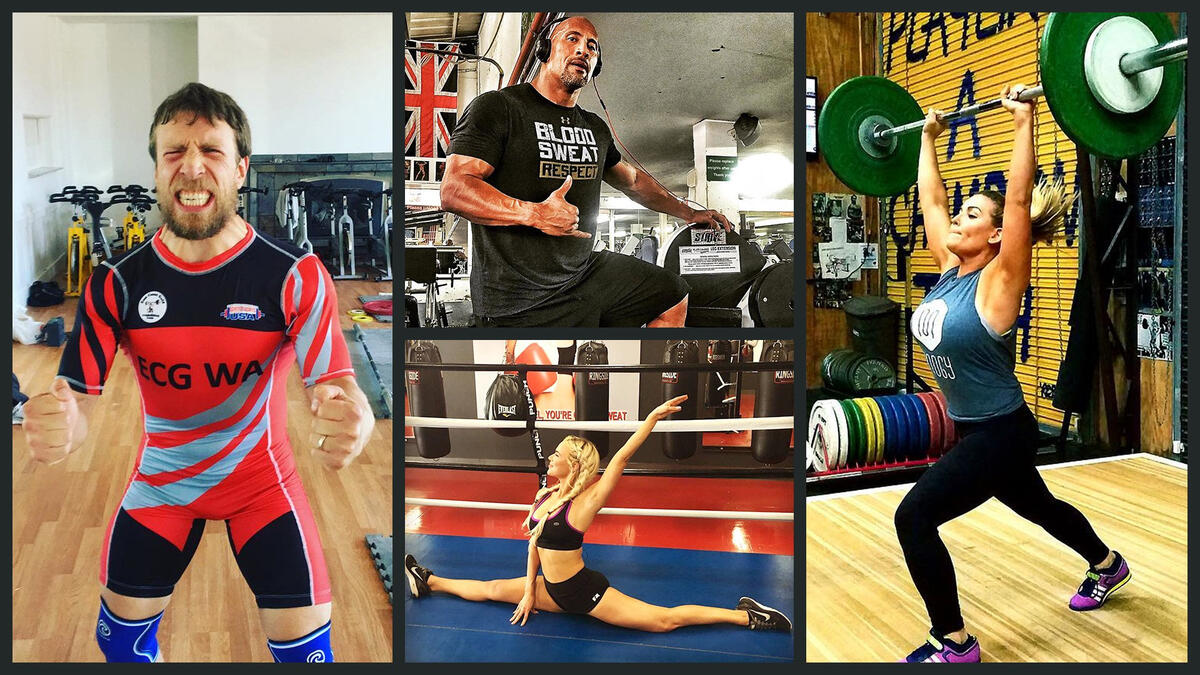Superstars get their workout on: photos | WWE