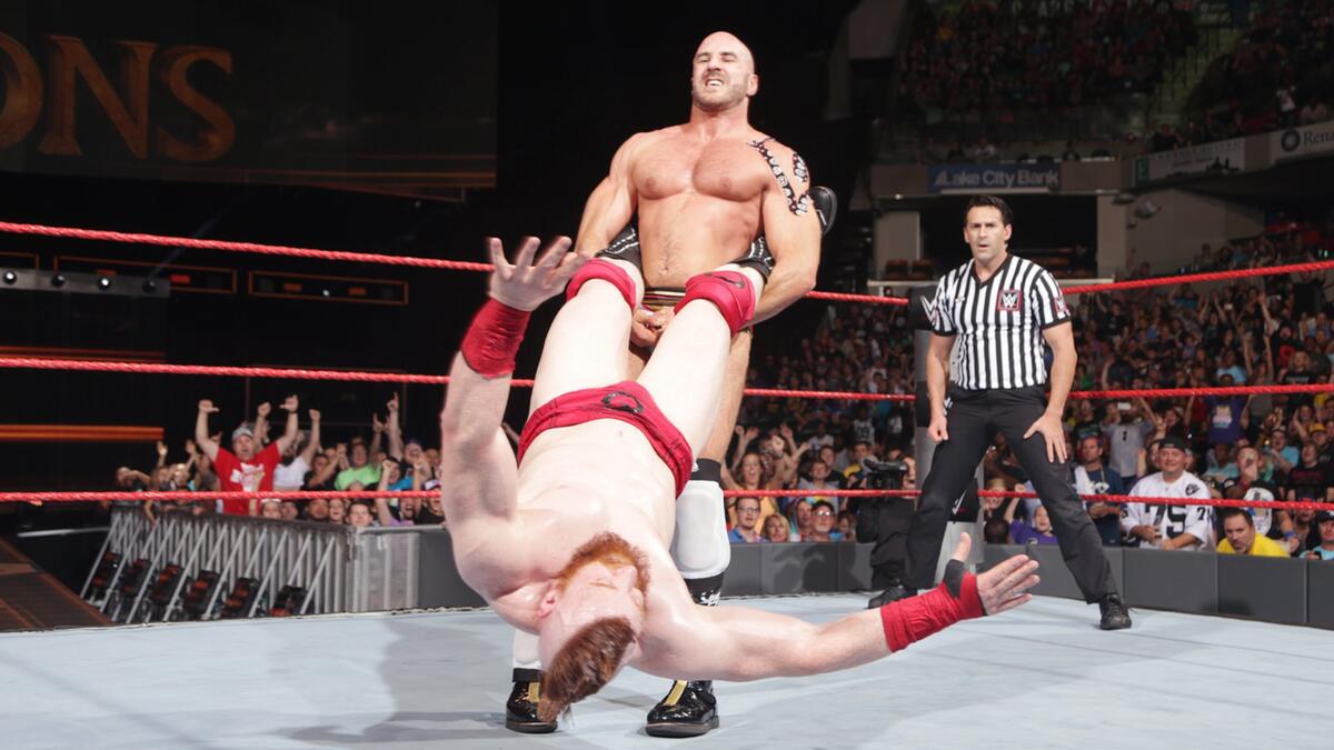 Cesaro vs. Sheamus ended in a No Contest (Match No. 7 in Best of Seven Series) | WWE