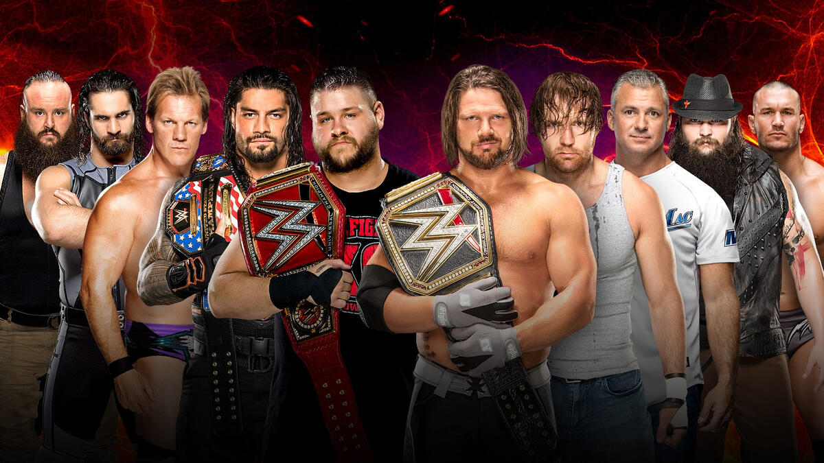 Team Raw Vs Team Smackdown Live In A 5 On 5 Traditional Survivor Series Mens Elimination Match 