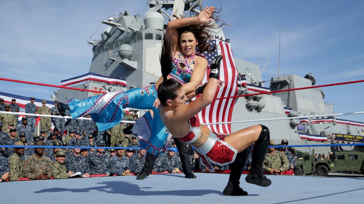 Wwe Absolution Members Absolution def. Mickie James, Bayley & Sasha Banks | WWE