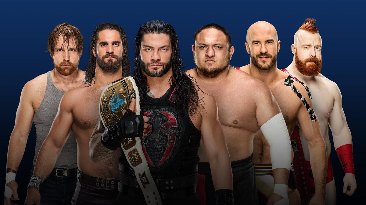 Sheild Samoa The Shield battle Samoa Joe, Cesaro and Sheamus at Naval Base San Diego ...