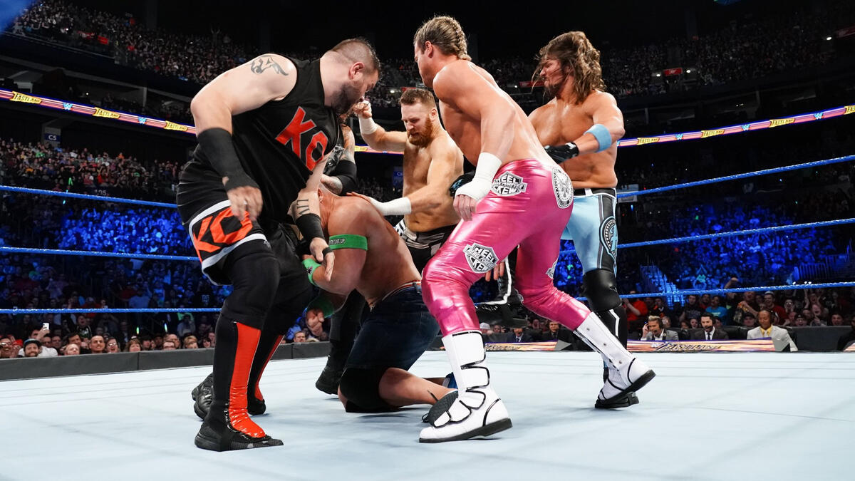  WWE Wrestlemania AJ Styles vs Shinsuke Nakamura 2-Pack