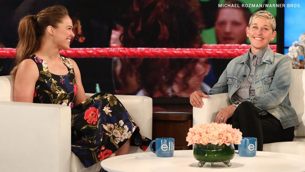 Ronda Rousey appears on 