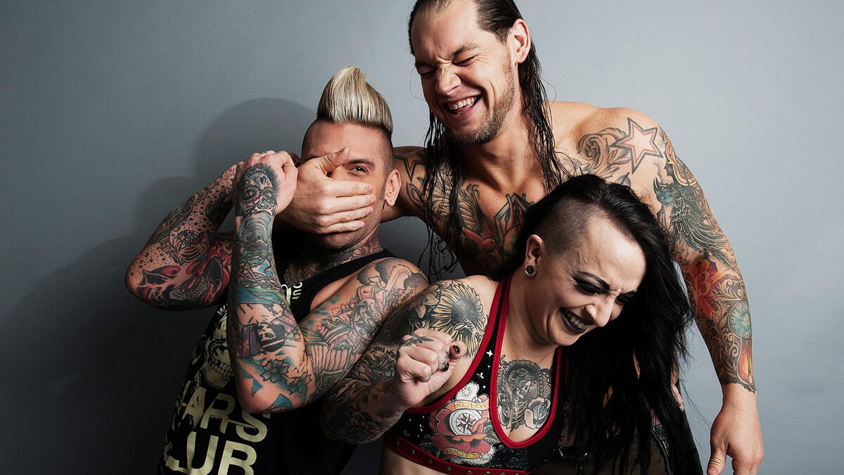 Baron Corbin Ruby Riott and Corey Graves featured in the latest Inked  Magazine  WWE