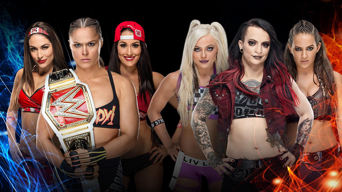 Ronda Rousey & The Bella Twins vs. The Riott Squad | WWE