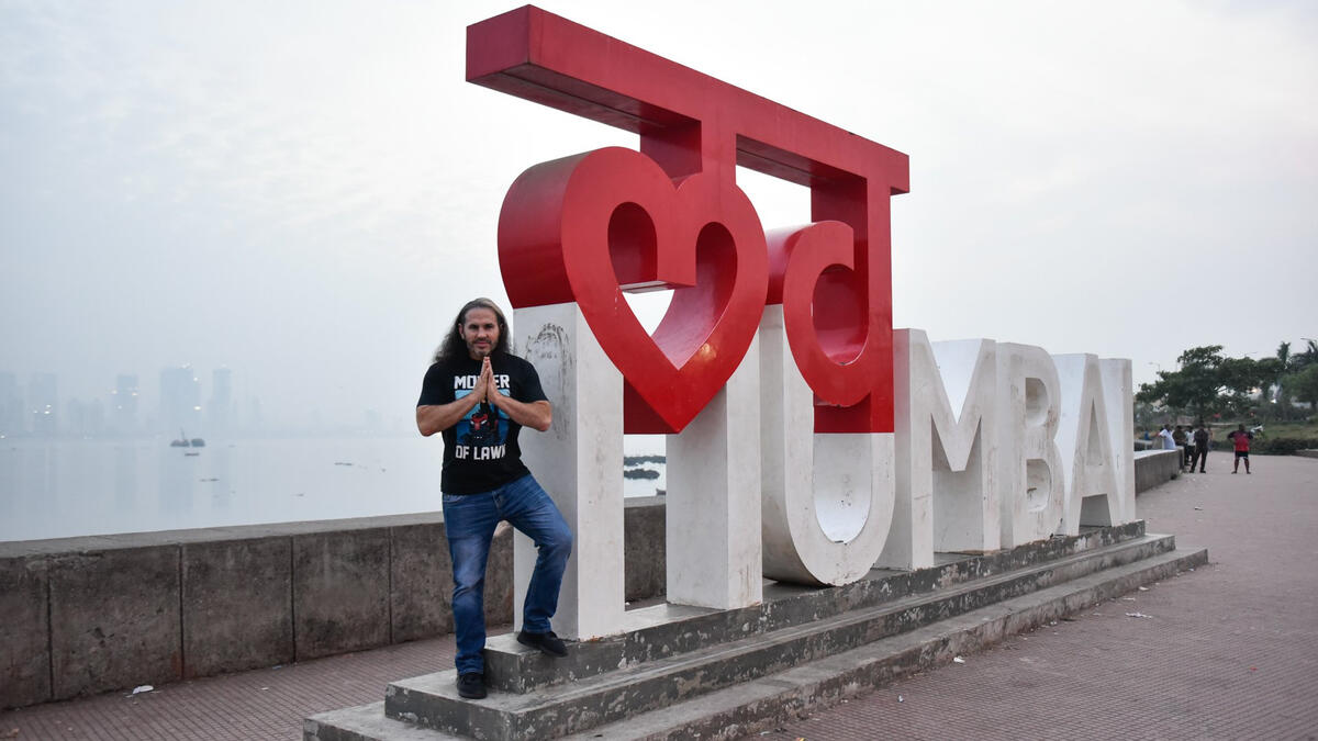 Matt Hardy's visit to Mumbai is 