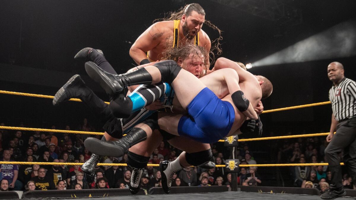 Heavy Machinery def. Blake Howell & Danny D’Accardo | WWE