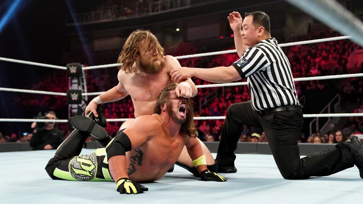 WWE Champion Daniel Bryan def. AJ Styles | WWE