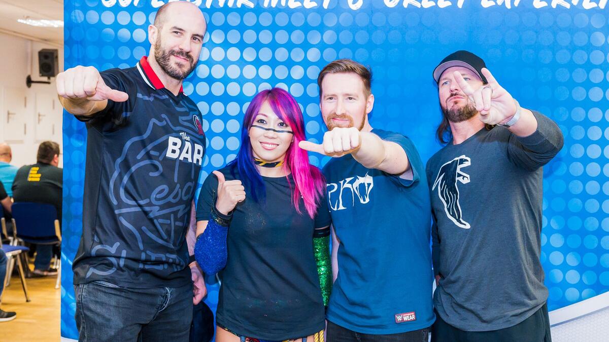 AJ Styles, Asuka and Cesaro meet with the WWE Universe in Berlin, Germany: photos | WWE