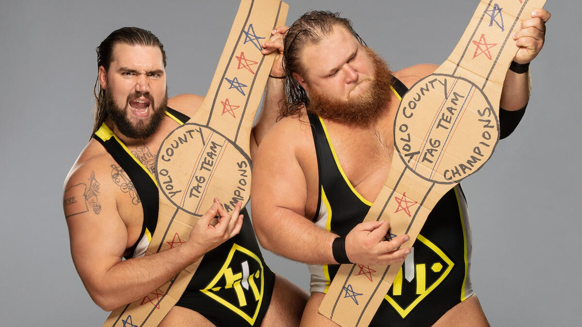 Heavy Machinery with the Yolo County Tag Titles: photos | WWE