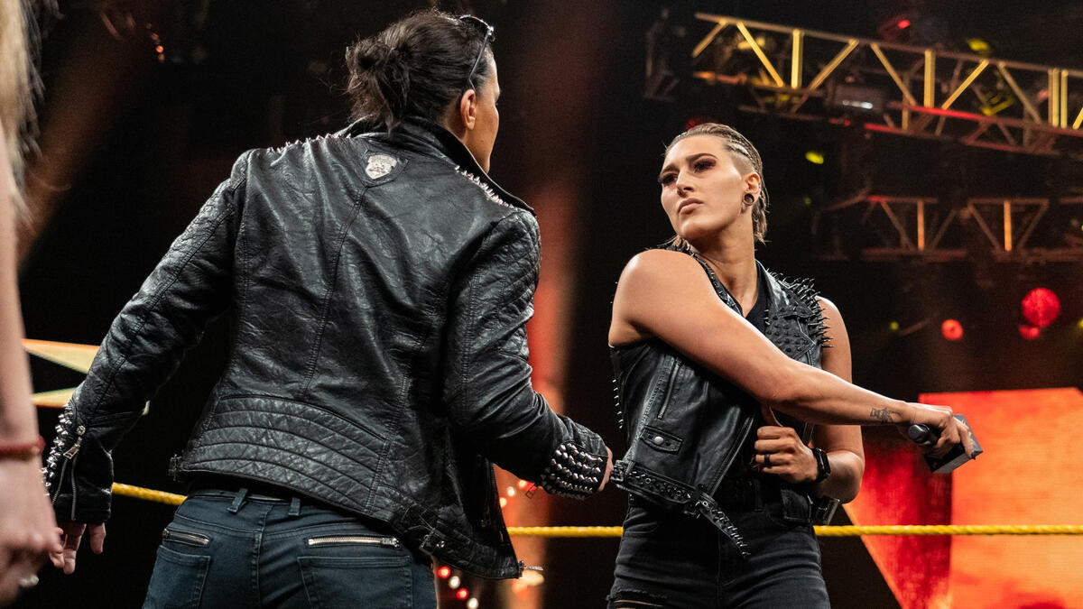 NXT Women\u2019s Champion Shayna Baszler backed down from Rhea Ripley | WWE