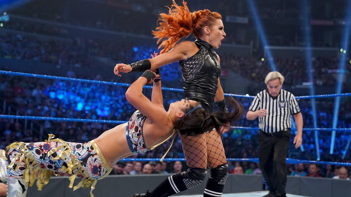 Becky Lynch calls out Bayley and challenges her to a Steel Cage Match, WWE  on FOX