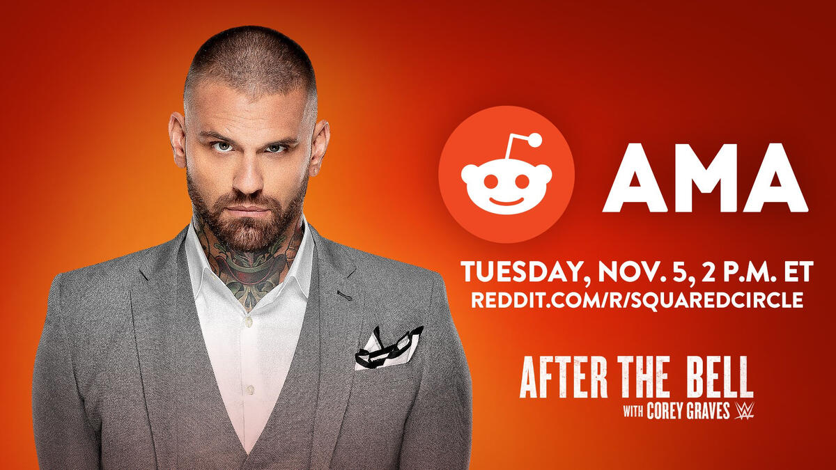 Corey Graves to host Reddit AMA today at 2 p.m