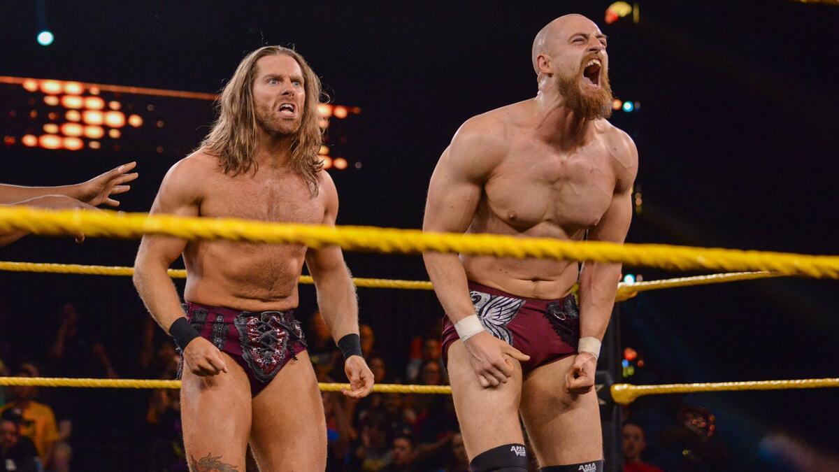 The Grizzled Young Veterans def. Raul Mendoza & Joaquin Wilde | WWE