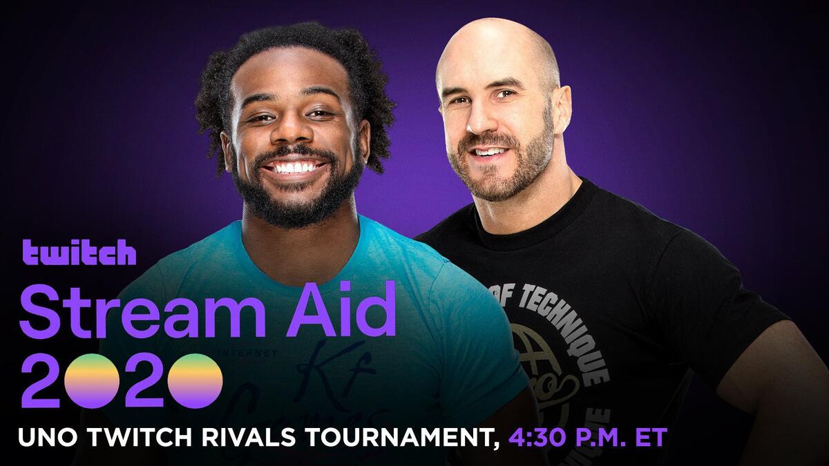 Cesaro and Xavier Woods to participate in 12-hour Twitch Live Stream ...