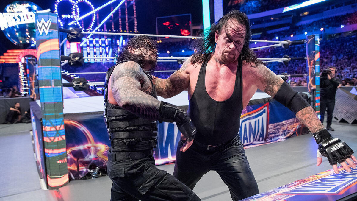 Roman Reigns Ka Xxx - Roman Reigns vs. The Undertaker: WrestleMania 33 (Full No Holds Barred  Match) | WWE