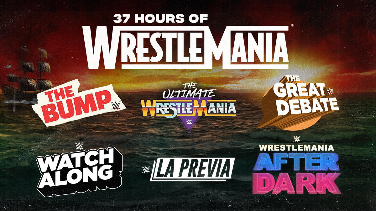 37 Hours of WrestleMania” stream begins this Saturday WWE