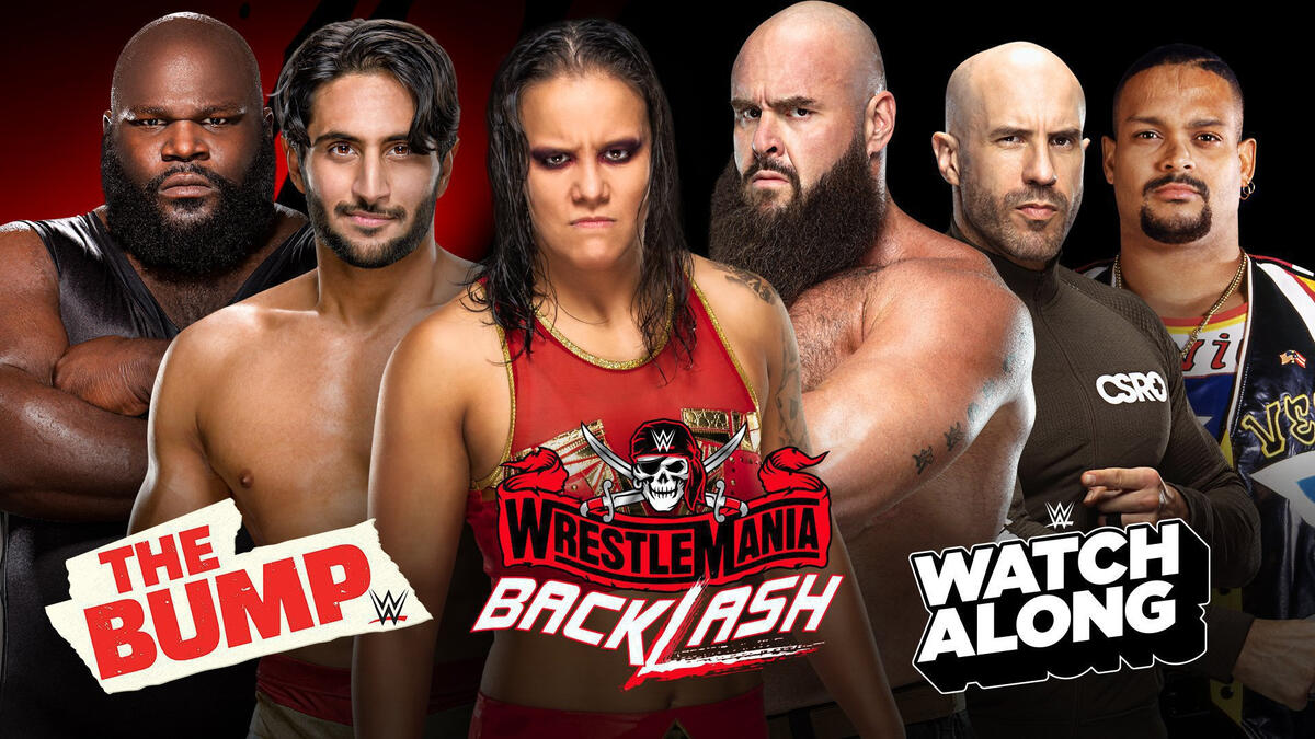 WWEs The Bump, Kickoff Show, Watch Along and more slated for WrestleMania Backlash Sunday WWE