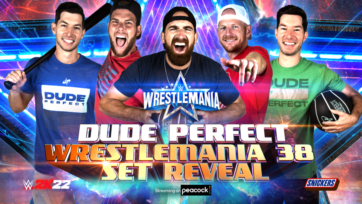 Dude Perfect to reveal set for WrestleMania 38 WWE