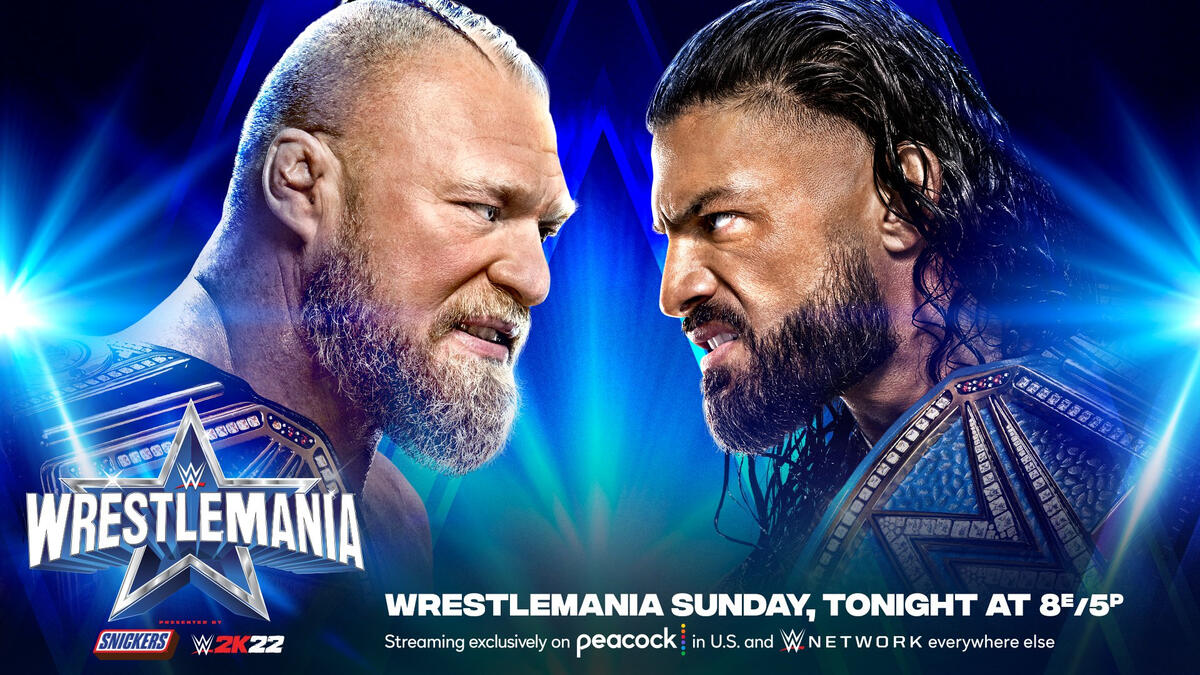 WWE Champion Brock Lesnar vs. Universal Champion Roman Reigns (Winner