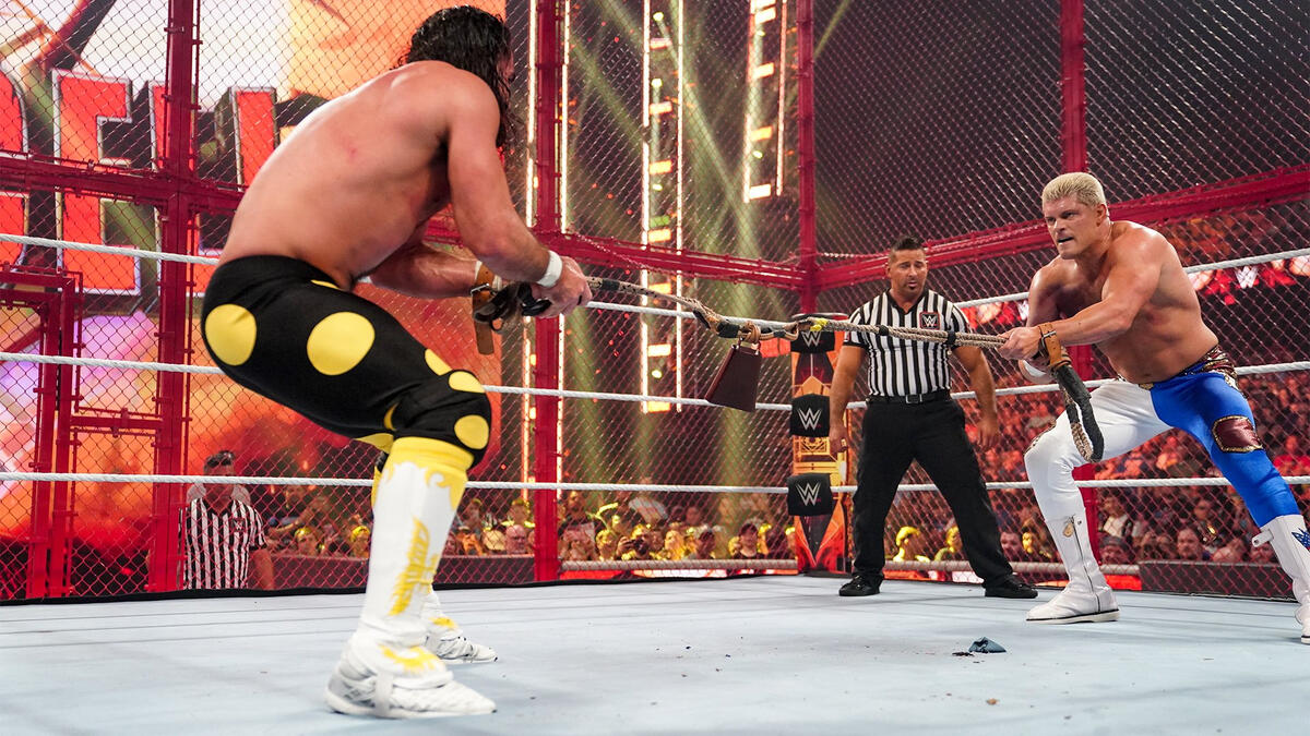 Cody Rhodes vs. Seth “Freakin” Rollins – Hell in a Cell Match: photos | WWE