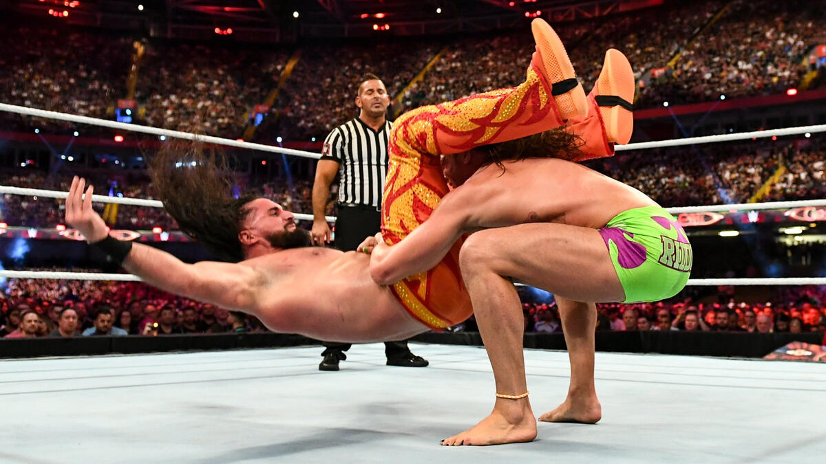 Matt Riddle vs. Seth "Freakin" Rollins: photos | WWE