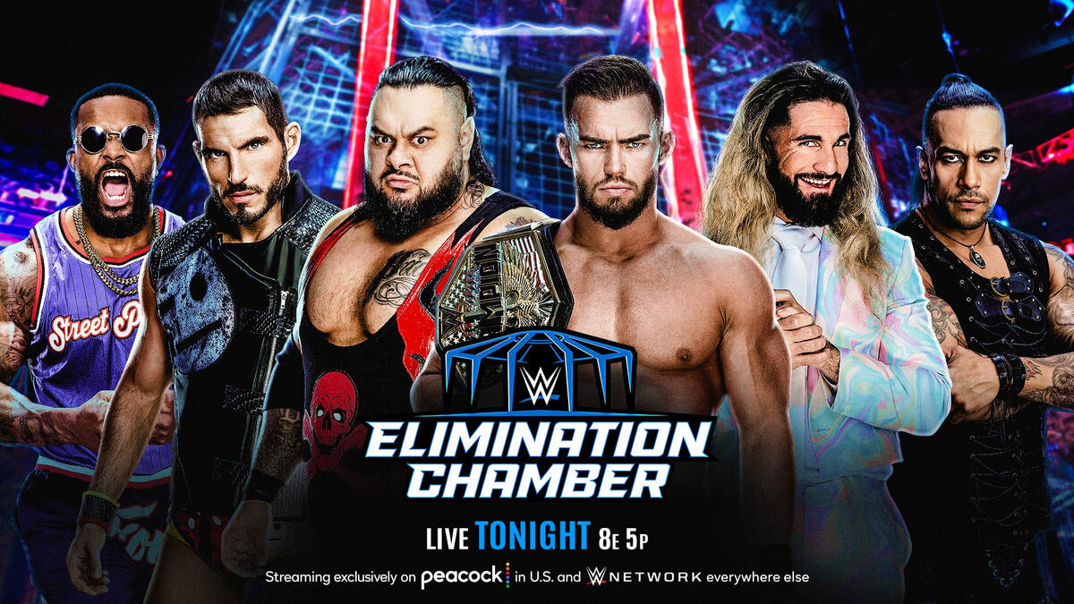 United States Title Elimination Chamber Match WWE