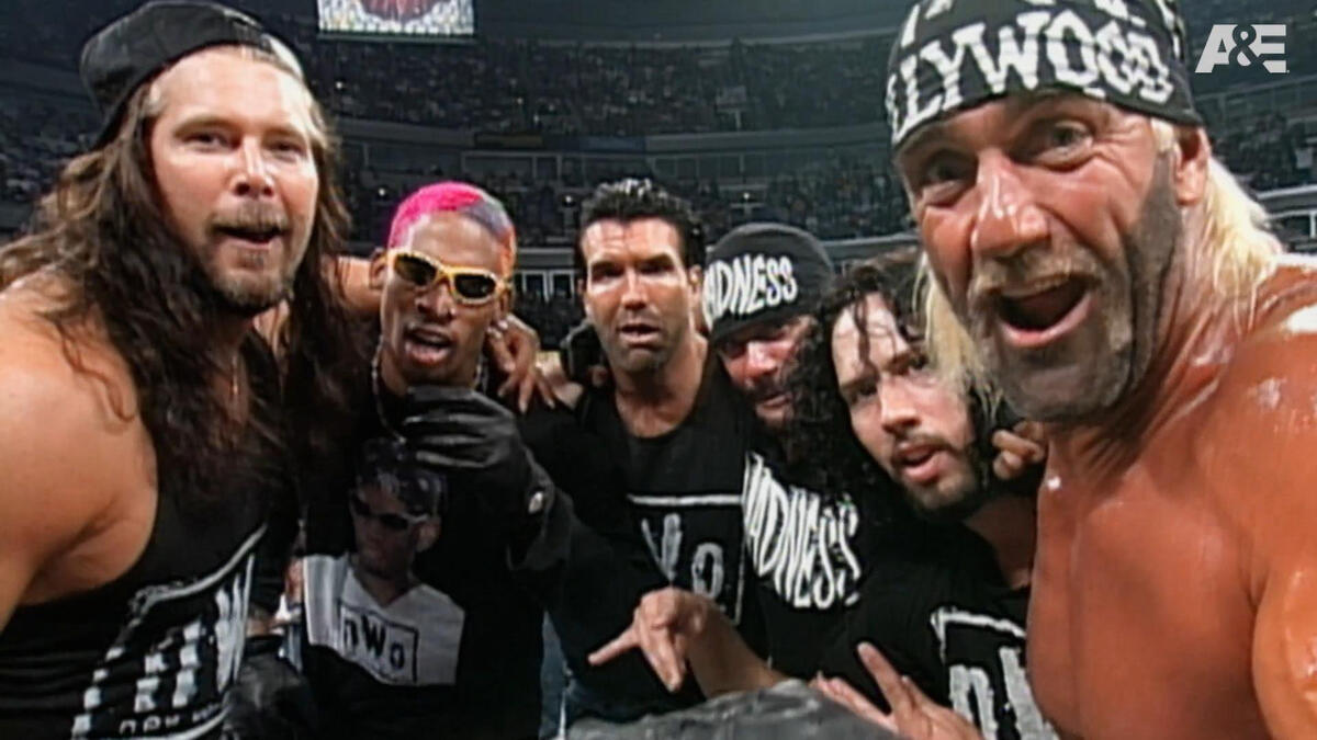 a&e wwe biography nwo