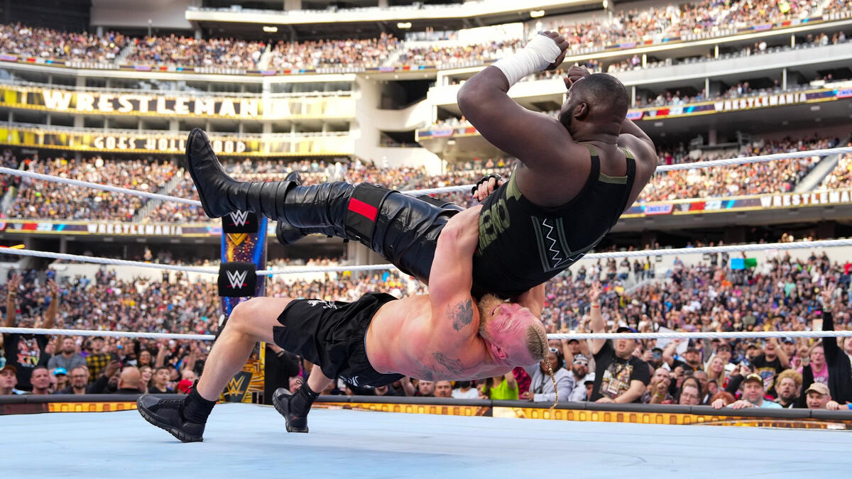 Omos Says Brock Lesnar Doesn't Get The Credit He Deserves