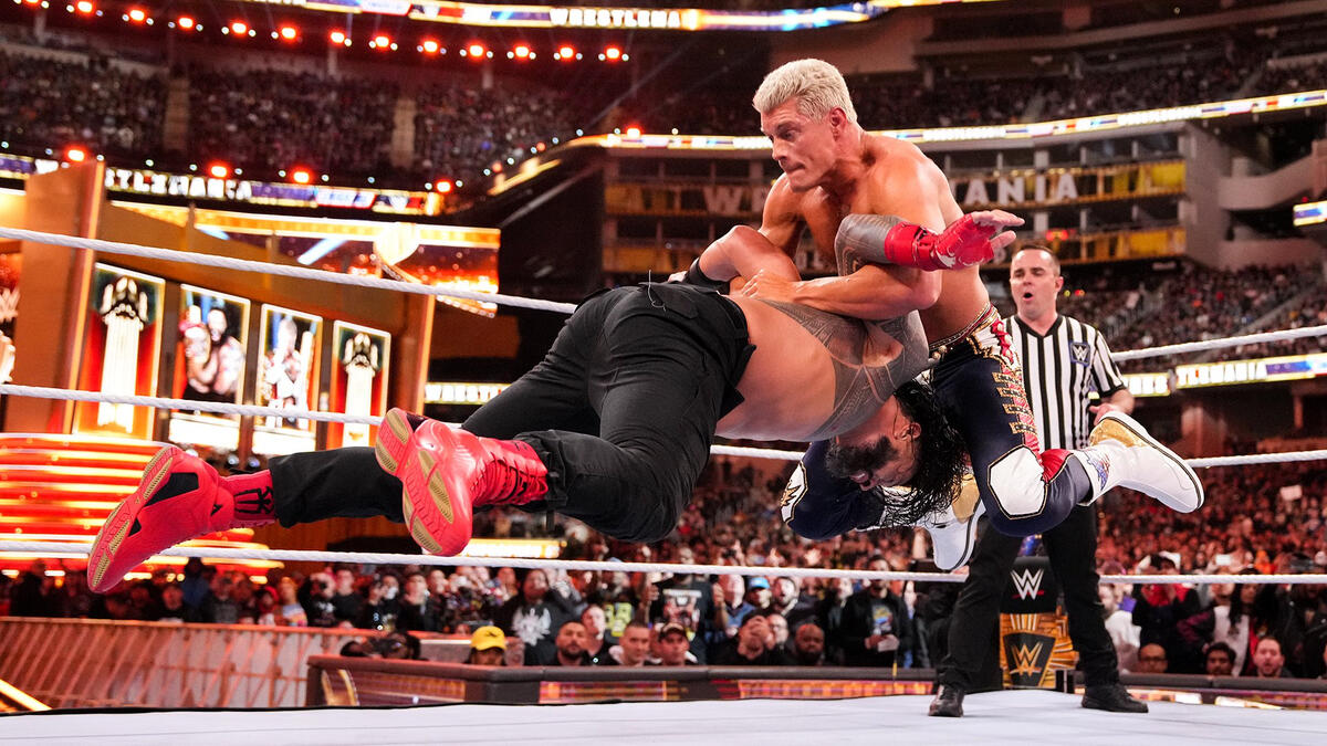 WWE WrestleMania 39 Highlights: Roman Reigns beats Cody Rhodes in