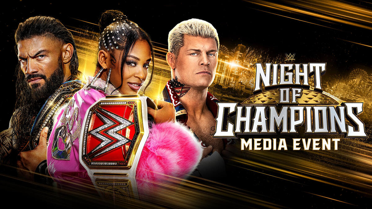 WWE Night of Champions Media Event is airing now! WWE
