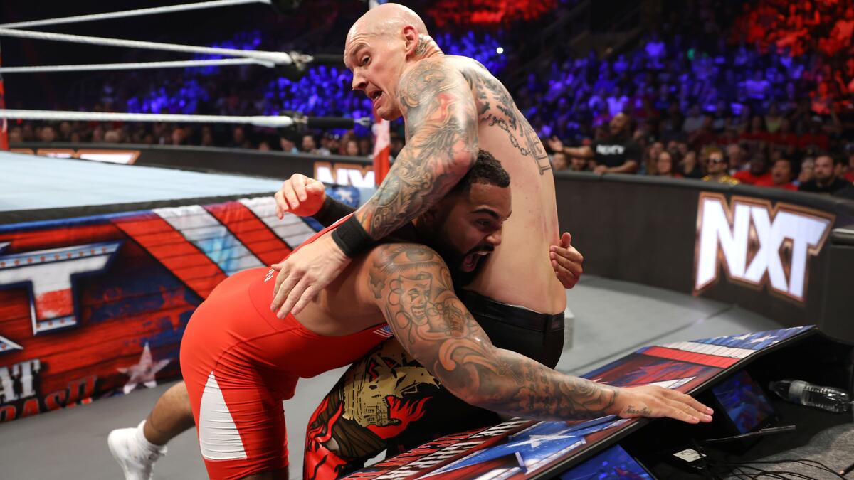 Gable Steveson vs. Baron Corbin: photos | WWE