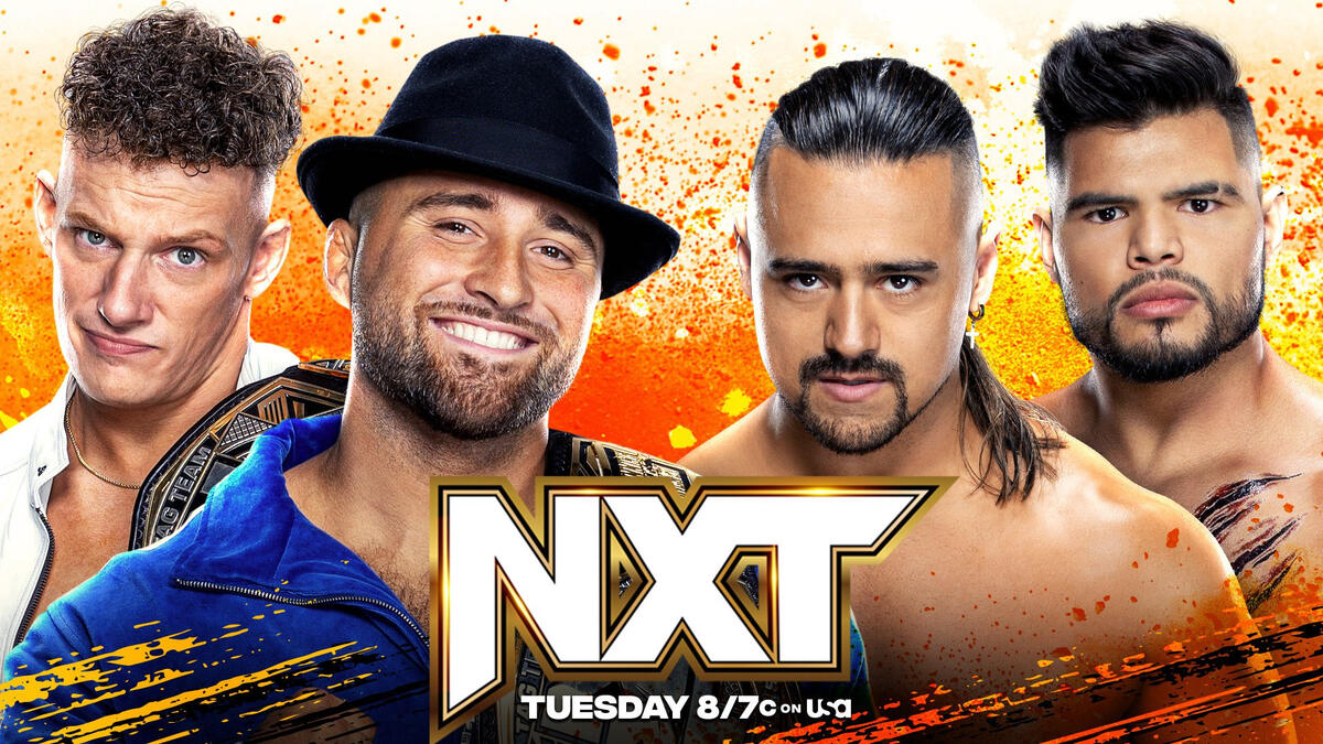Tony D’Angelo and Stacks vs. Angel Garza and Humberto Carrillo – NXT Tag Team Championship Match