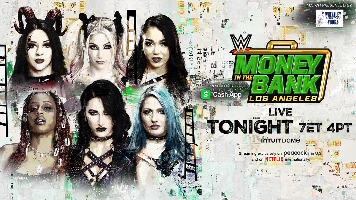 Mitb Women’s 2025 Money in the Bank Ladder Match | WWE