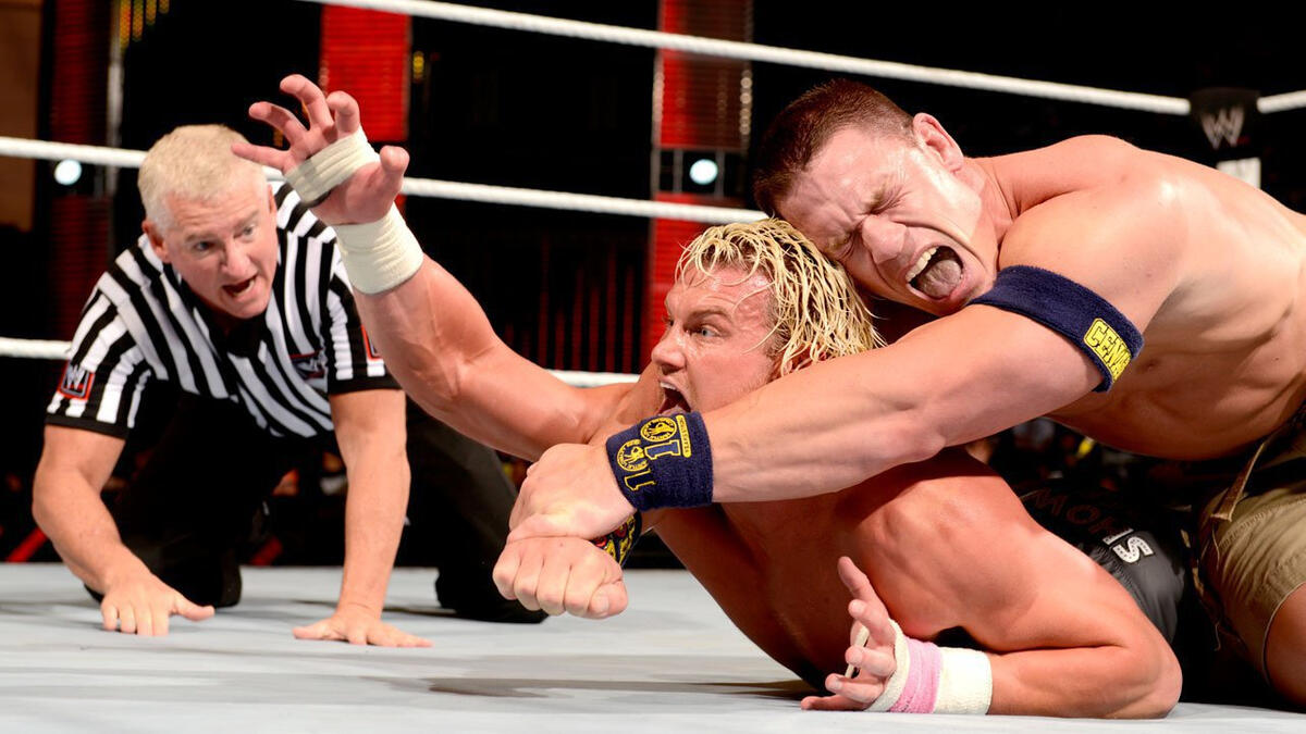 John Cena vs. Dolph Ziggler: photos WWE.